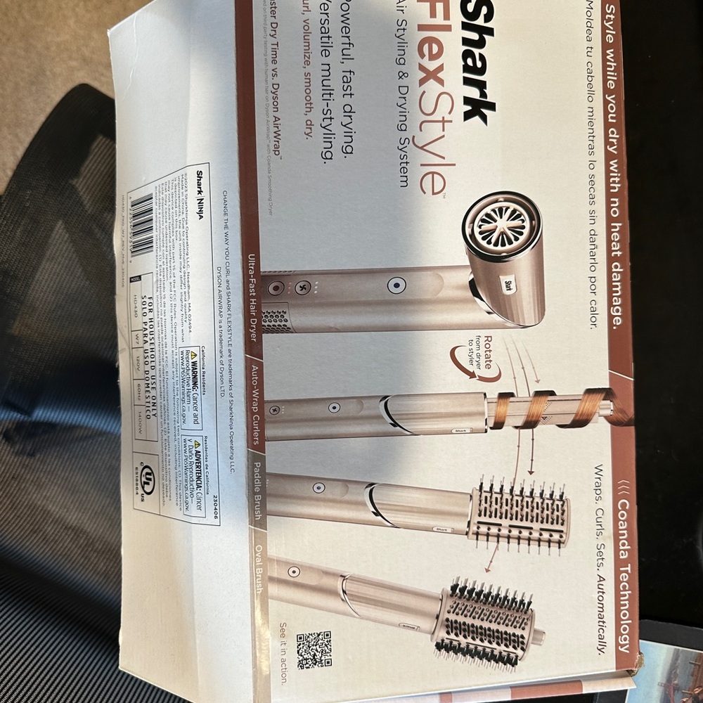 Shark FlexStyle Hair Dryer & Styler - Silver